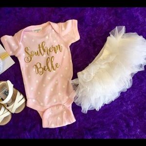 NWT Sara Kety white Tutu adorable